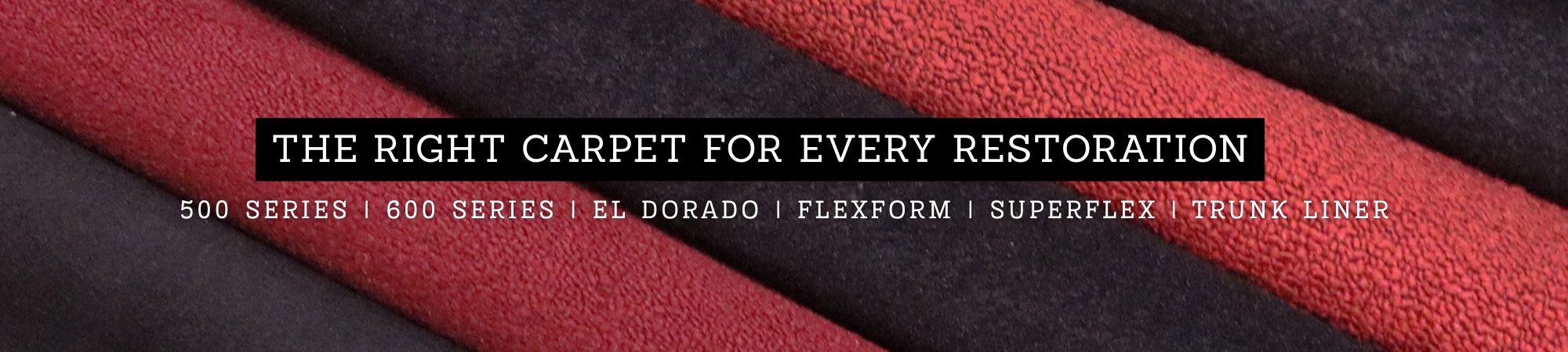 Find the right carpet for every restoration at Albright's Supply. 